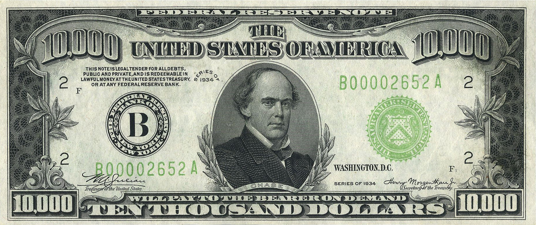 10000_USD_note_series_of_1934_obverse